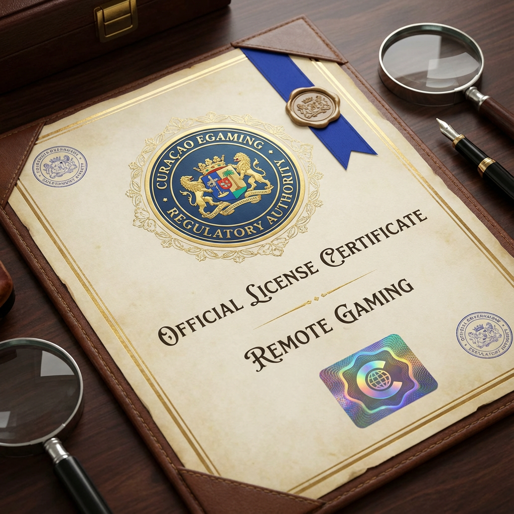 Licença Curaçao eGaming do gbgbet